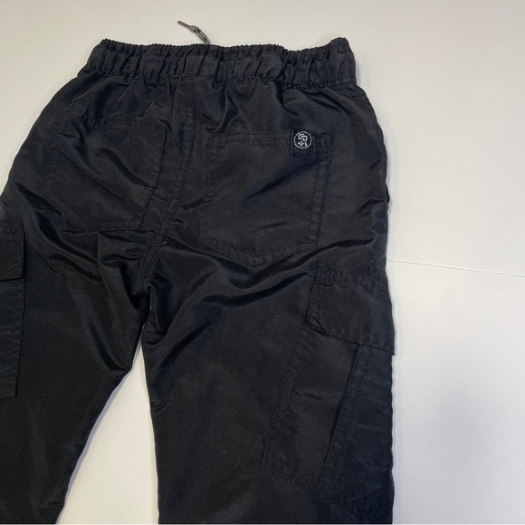 Street Rules Cargo Joggers Youth Boys 6 Black Y2K Streetwear Gorpcore - Picture 5 of 6